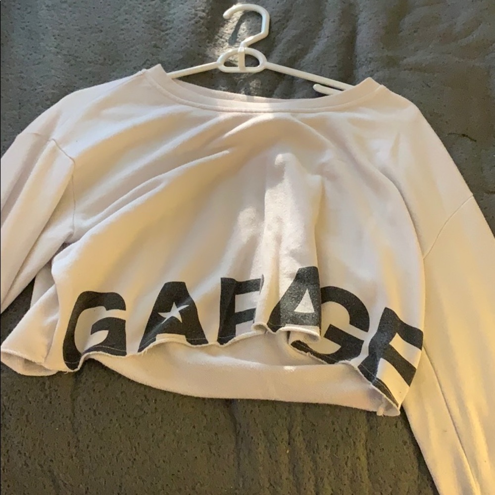 Garage crop top